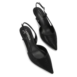 Sale CARVELA Alina Crystal Embellished Slingback Pumps