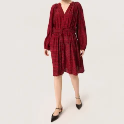 Discount SOAKED IN LUXURY Alize Abstract Print Dress