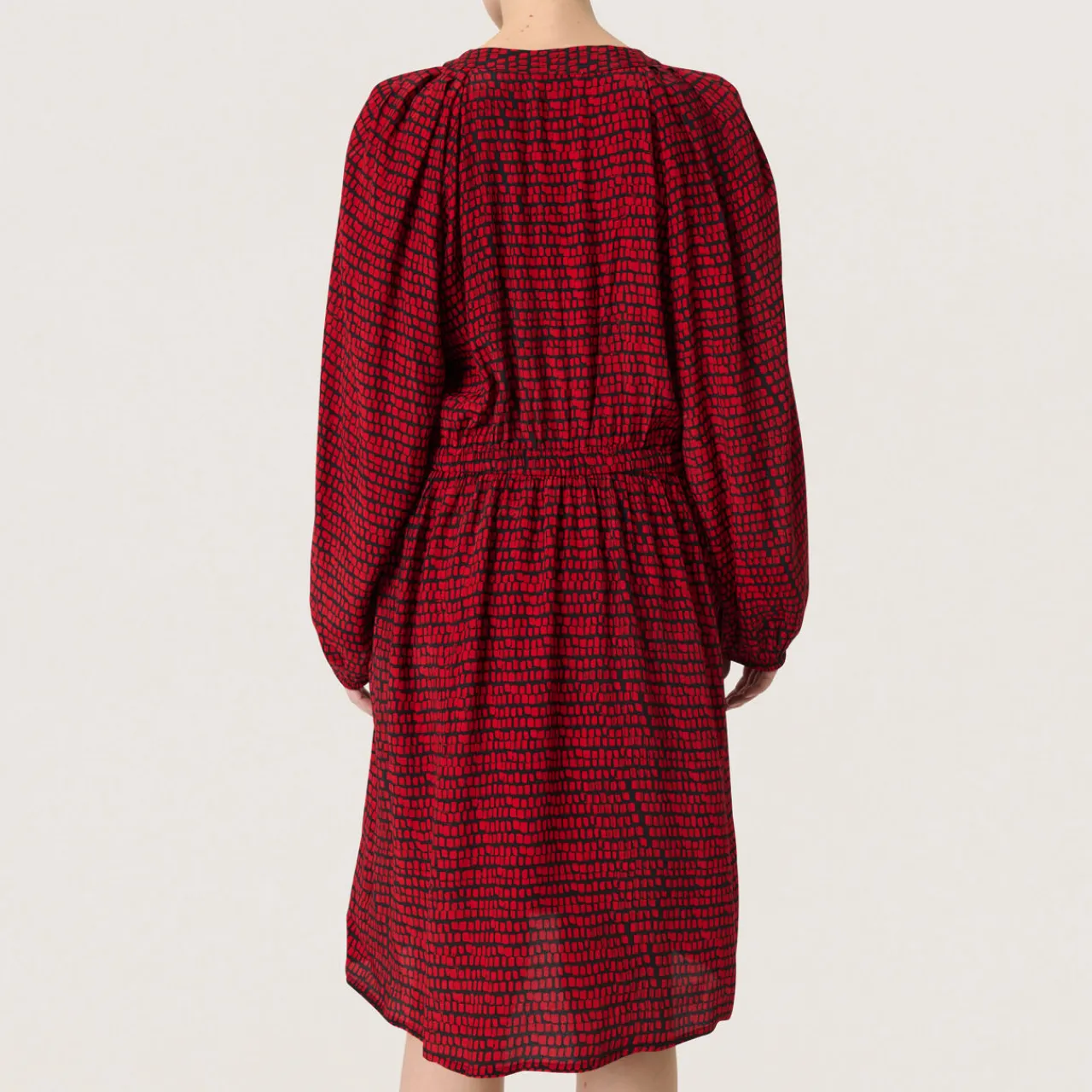 Discount SOAKED IN LUXURY Alize Abstract Print Dress