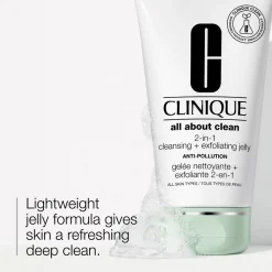 Discount CLINIQUE All About Clean™ 2-in-1 Cleansing + Exfoliating Jelly