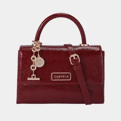 Alto Lizard-Embossed Crossbody Bag