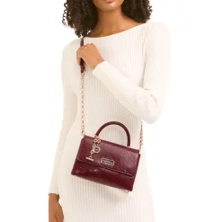 Alto Lizard-Embossed Crossbody Bag