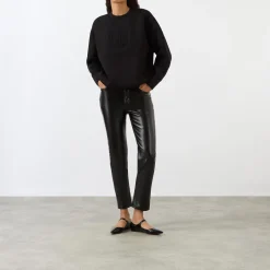 Best ANINE BING Alto Monogram Logo Sweatshirt