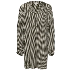 Clearance KAFFE Amber Geometric Print Dress