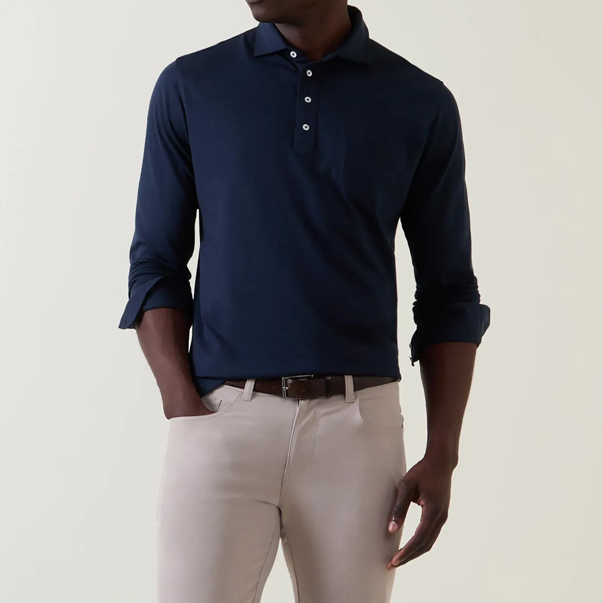 Amble Patch Pocket Polo Shirt