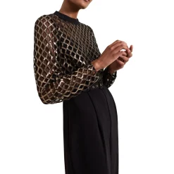 Clearance PHASE EIGHT Amelia Sequin Jumpsuit