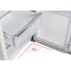 Outlet SERVIS American Side By Side Fridge Freezer with Plumbed Ice & Water Dispenser