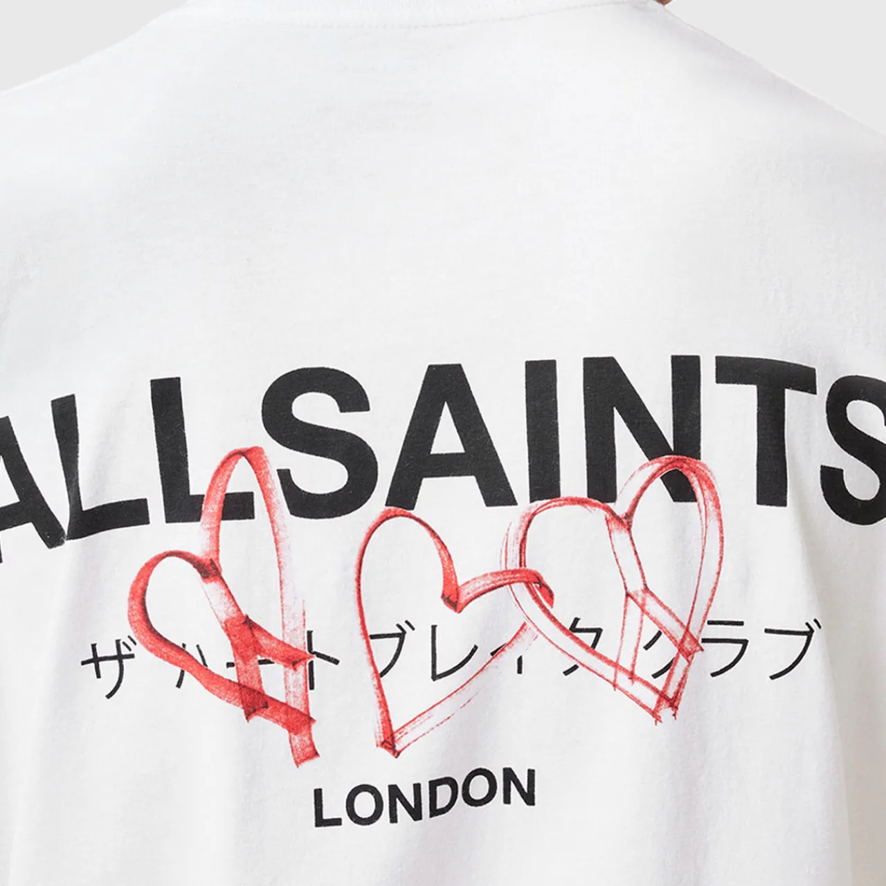 Outlet ALLSAINTS Amore Oversized Logo T-Shirt