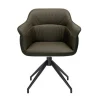 Amrita Swivel Dining Chair Green