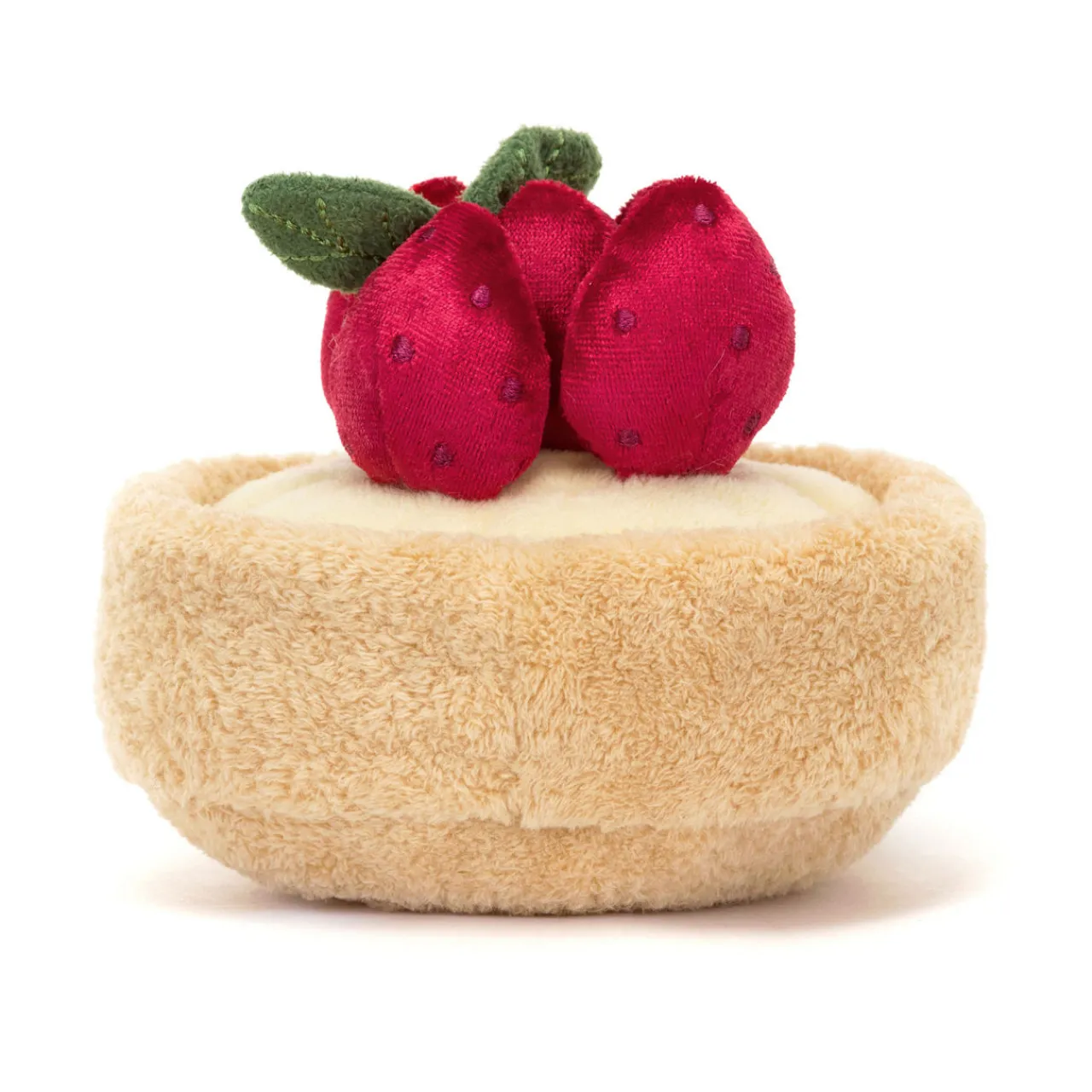New JELLYCAT Amuseables Fleurette Tarte Aux Fraises 11cm