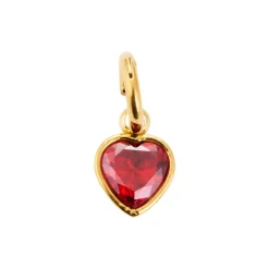Fashion LYNOTT JEWELLERY Anam Heart Charm Gold