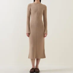 Sale BARBOUR Anastasia Rib Dress