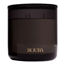 New ROURA Ancient Woods Three-Wick Scented Candle