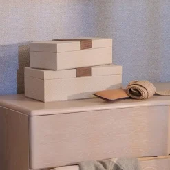 New MINDY BROWNES Andrea Decorative Box Two-Piece Set