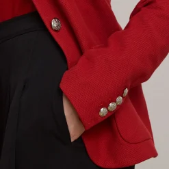 Anfisa Single-Breasted Blazer