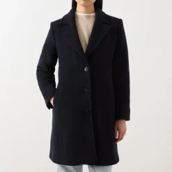 Angel Single-Breasted Peacoat