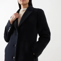 Angel Single-Breasted Peacoat