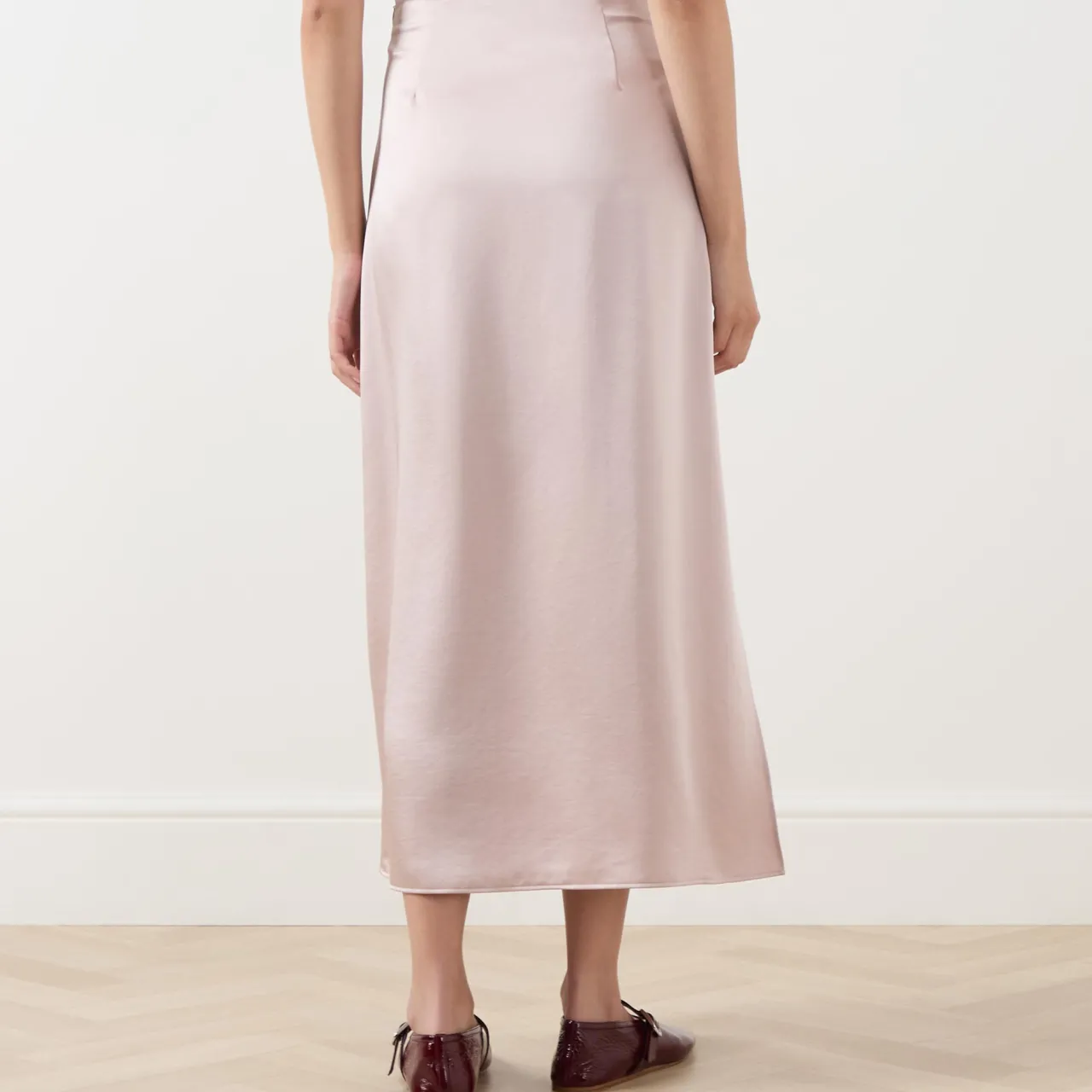New WEEKEND MAX MARA Angelo Satin Skirt