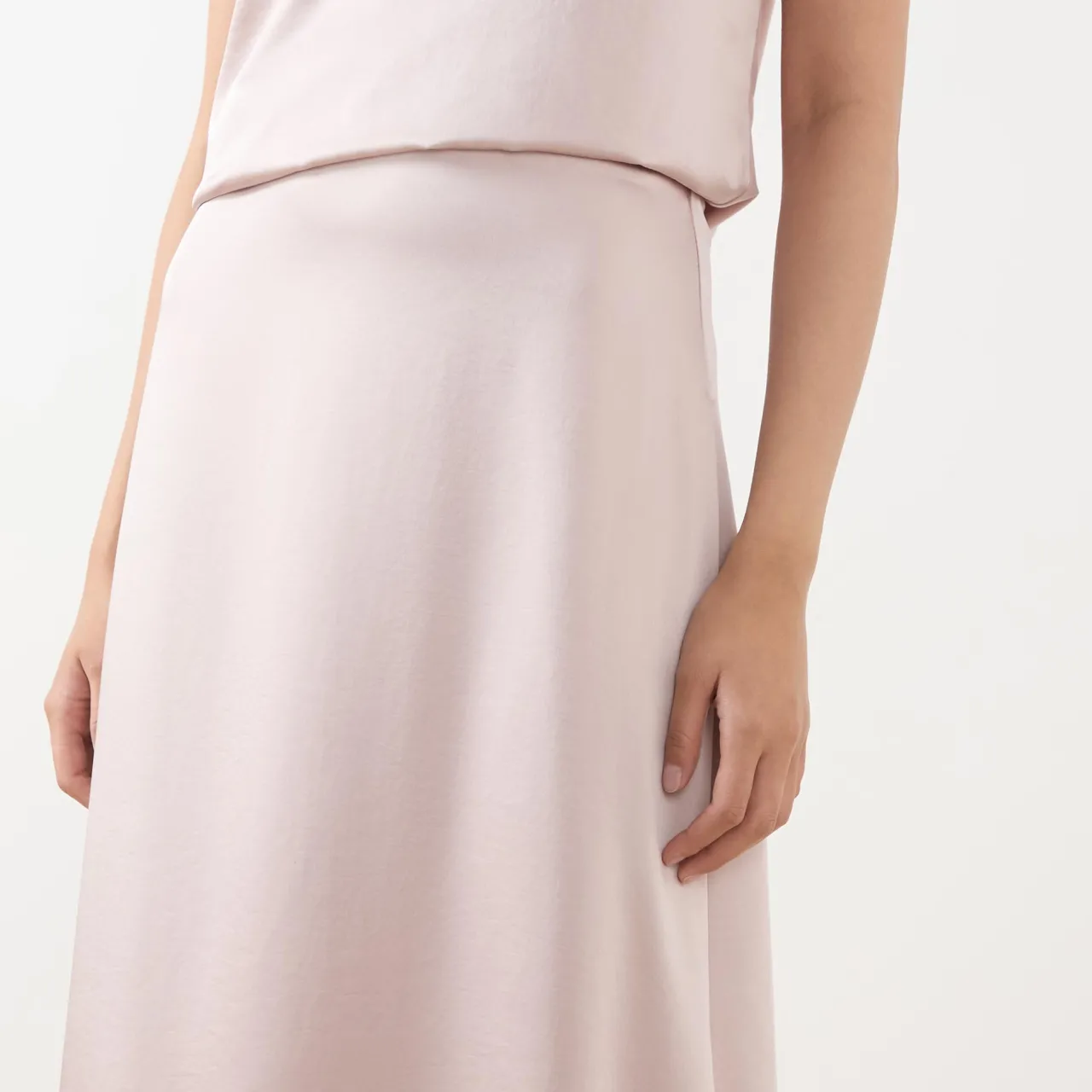 New WEEKEND MAX MARA Angelo Satin Skirt