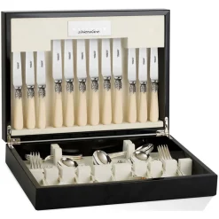 New NEWBRIDGE SILVERWARE Antique 44 Piece Collectors Canteen