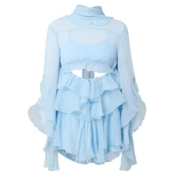 Discount BARDOT Anyssa Ruffle Mini Dress