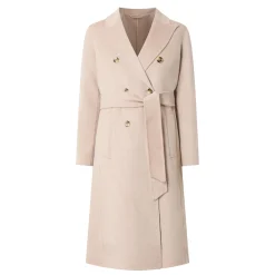 Outlet MARELLA Ara Double-Breasted Belted Coat