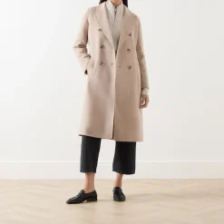 Outlet MARELLA Ara Double-Breasted Belted Coat