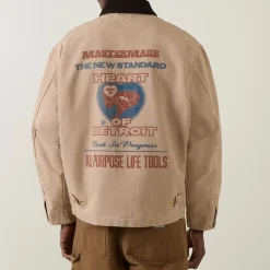 New CARHARTT WIP Arcan Logo Casual Overshirt