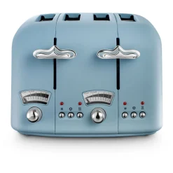 New DE'LONGHI Argento Flora Kettle & Toaster Set Blue