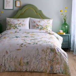 Arianna Country Garden Duvet Set Natural