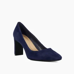 Online DUNE LONDON Arriving Block Heel Courts