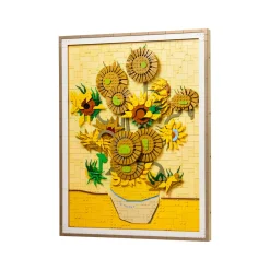 Art: Vincent Van Gogh Sunflowers Wall Artwork Set