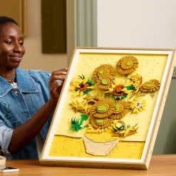Art: Vincent Van Gogh Sunflowers Wall Artwork Set