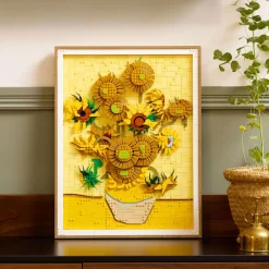 Art: Vincent Van Gogh Sunflowers Wall Artwork Set