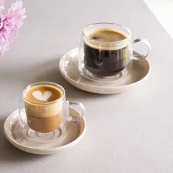 Discount VILLEROY & BOCH Artesano Hot & Cold Beverages Coffee Glass, Set of Two