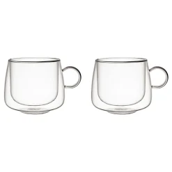 Artesano Hot&Cold Beverages Cappuccino Glass, Set of Two