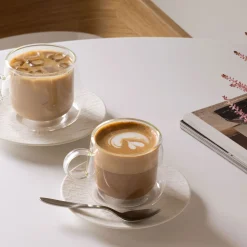 Artesano Hot&Cold Beverages Cappuccino Glass, Set of Two