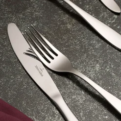Fashion VILLEROY & BOCH Arthur 30-Piece Brushed Cutlery Set