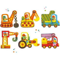 Articulo Véhicles 6-Piece Puzzle
