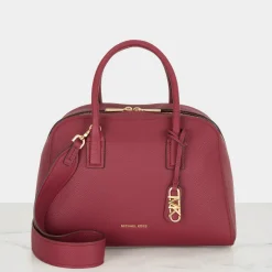 New MICHAEL MICHAEL KORS Ashton Medium Pebbled Leather Satchel