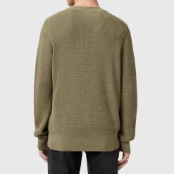 Sale ALLSAINTS Aspen Waffle-Knit Sweater