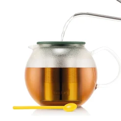 Assam Tea Press with Stainless Steel Filter 1L