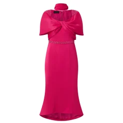 Fashion COUTURE CLUB Asymmetric Embellished Dress