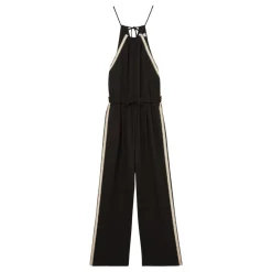 Best REISS Auden Halterneck Stitched Stripe Jumpsuit