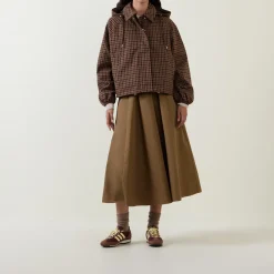 Audrey Check Print Jacket