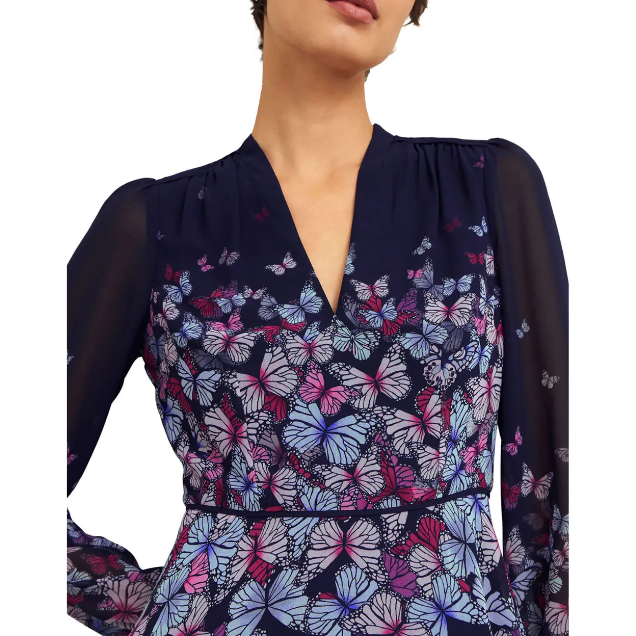 Aurora Printed Dress