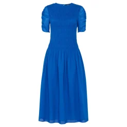 New WHISTLES Avery Smocked Dress