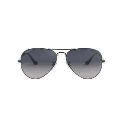 Aviator Grey Lens Large Metal Pilot Sunglasses  Grey