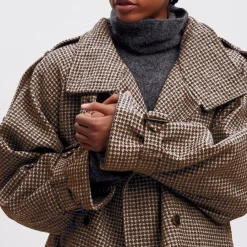 Sale GESTUZ Avic Houndstooth Jacket