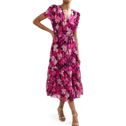 Best PHASE EIGHT Azalea Floral Flared Dress